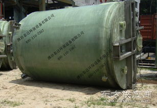玻璃鋼容器定制 泰達環保 玻璃鋼儲罐容器圖片